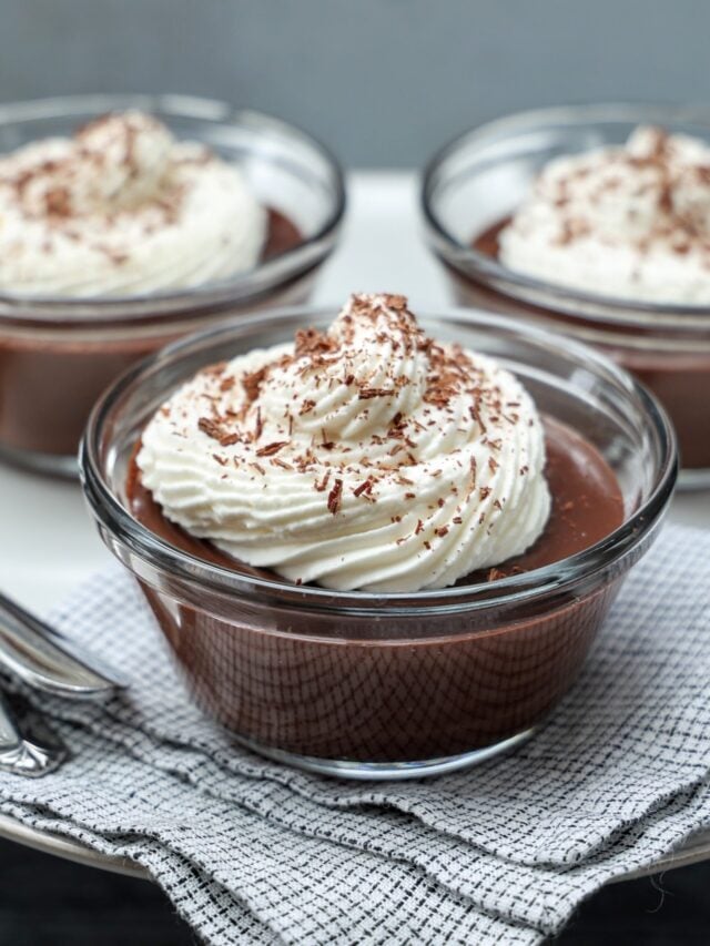 Easy Dark Chocolate Pudding