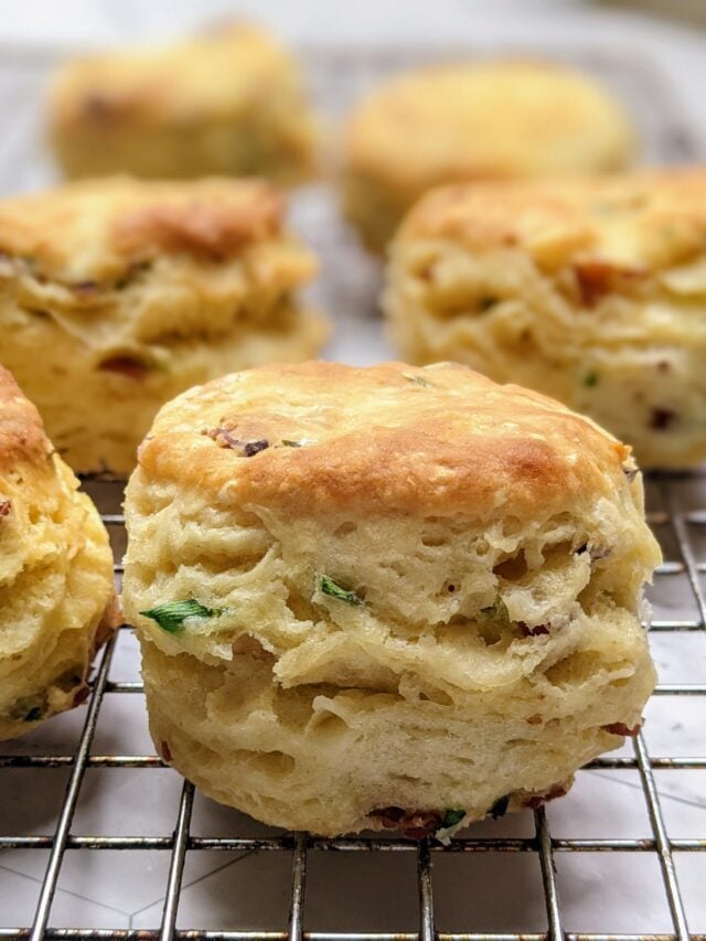 Flaky Bacon and Chive Biscuits Story