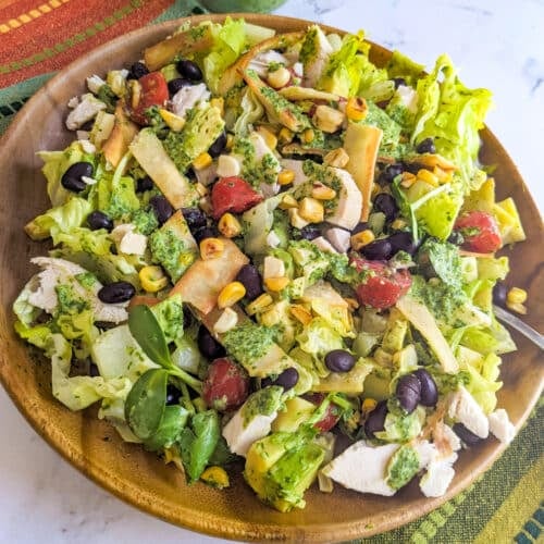 Santa Fe Salad with Chicken • Flavor Feed