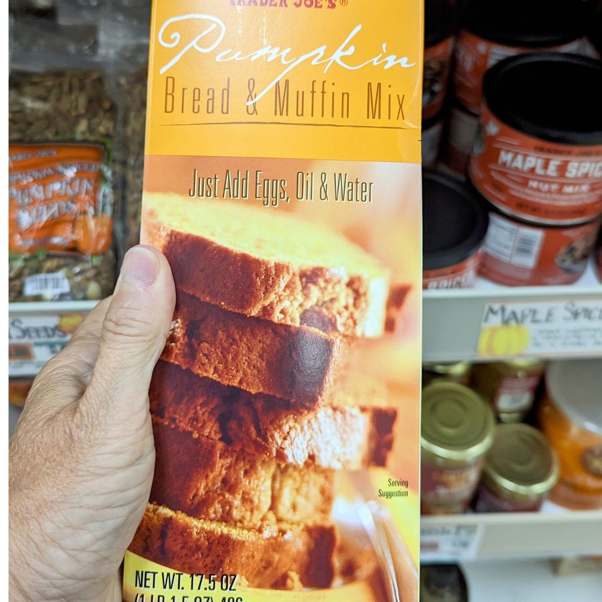 Trader Joe's Pumpkin Bread Mix