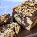 Swirled Nutella Cake.