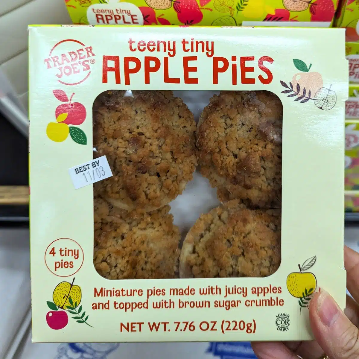 Trader Joe's Teeny Tiny Apple Pies