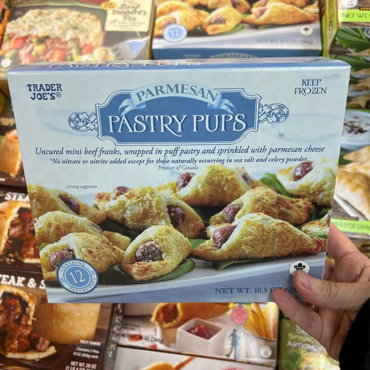 Trader Joes Pastry Puffs.