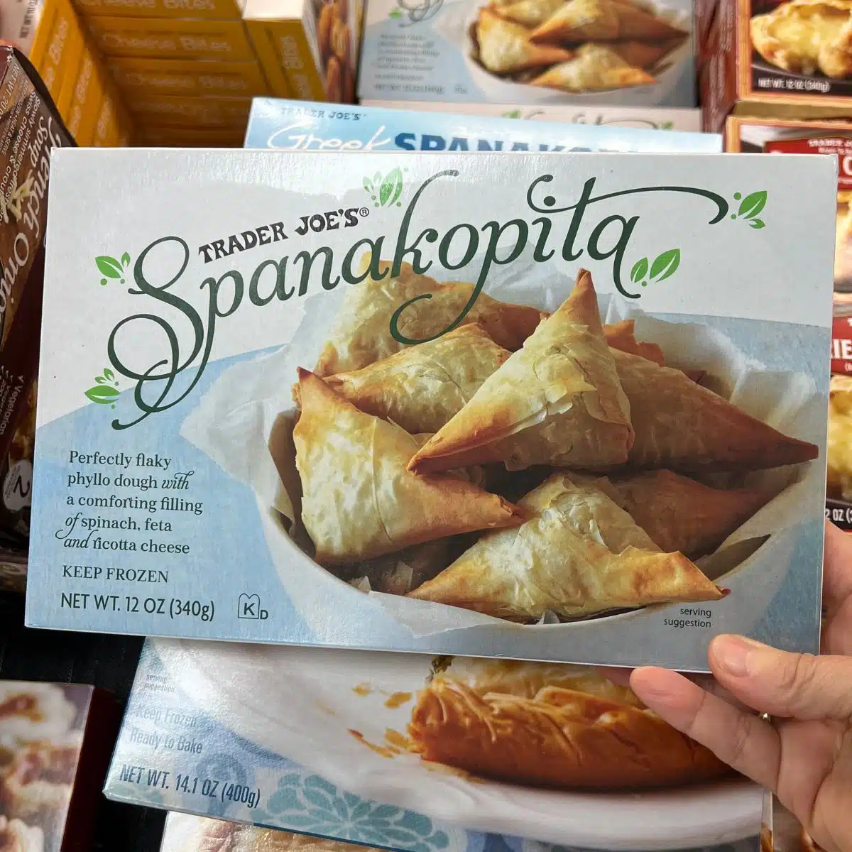 Trader joes spanikopita