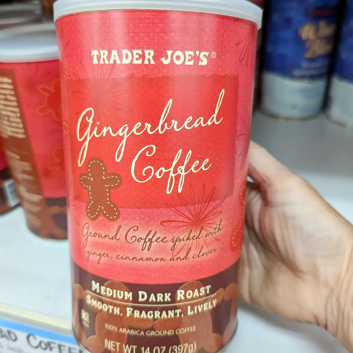 Trader Joes gingerbread coffee. 