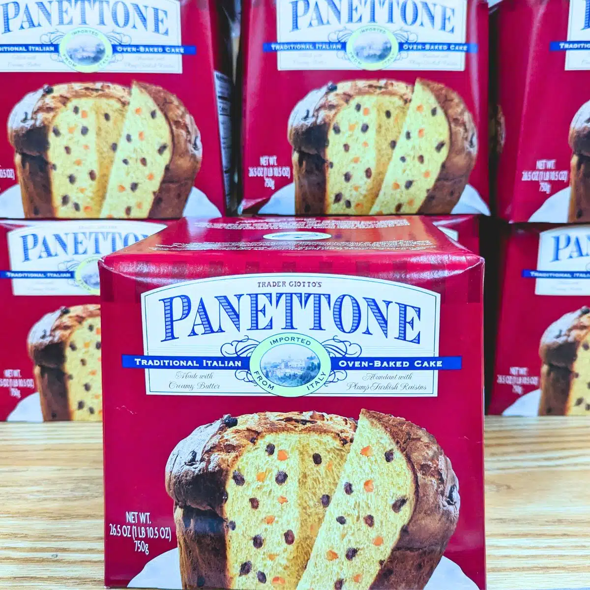 Trader Joes Panettone. 