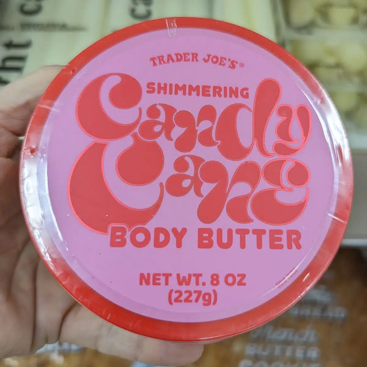 Trader Joes Candy Cane Body Butter
