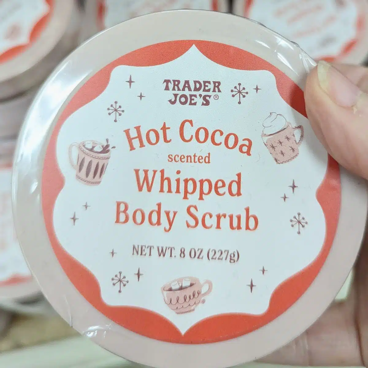 Trader joes Hot Cocoa Whipped Body Scrub