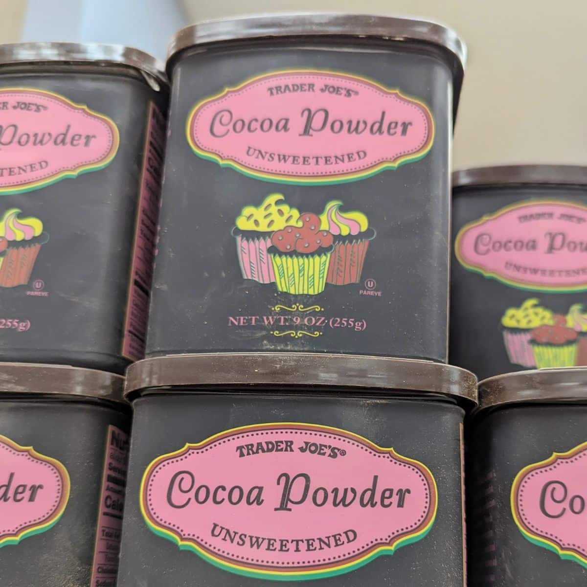 Trader Joe's Cocoa Powder.