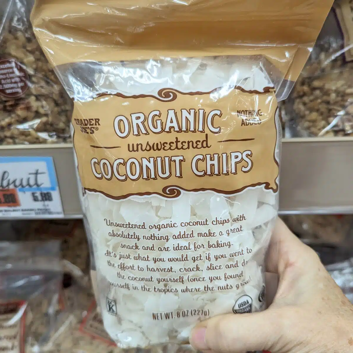 Trader Joe's Coconut Chips.