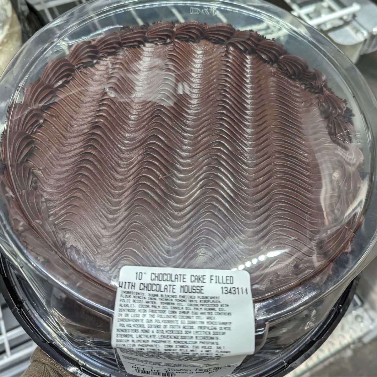 Costco's Chocolate Mousse Layer Cake.