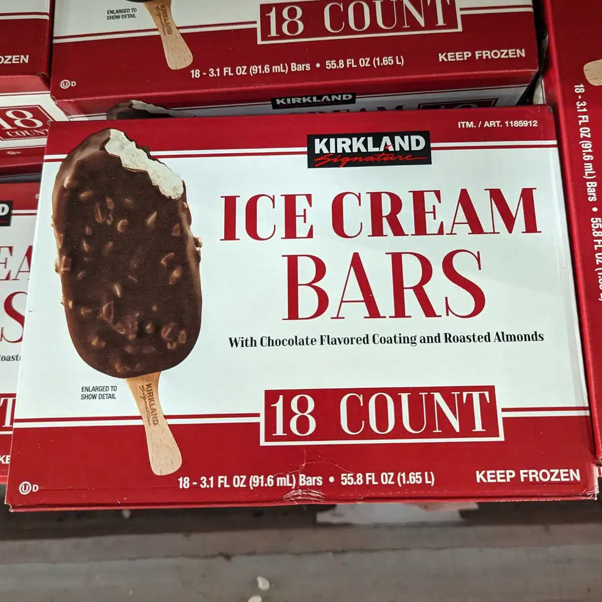 Costco's Ice Cream Bars. 