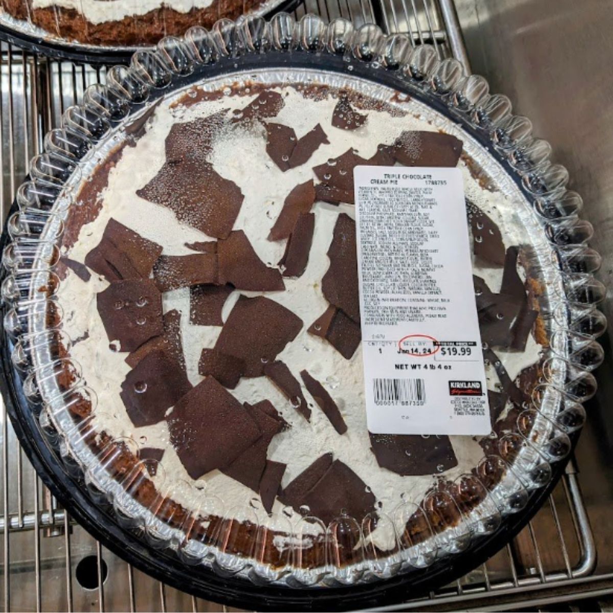 Trader Joe's Chocolate Cream Pie.