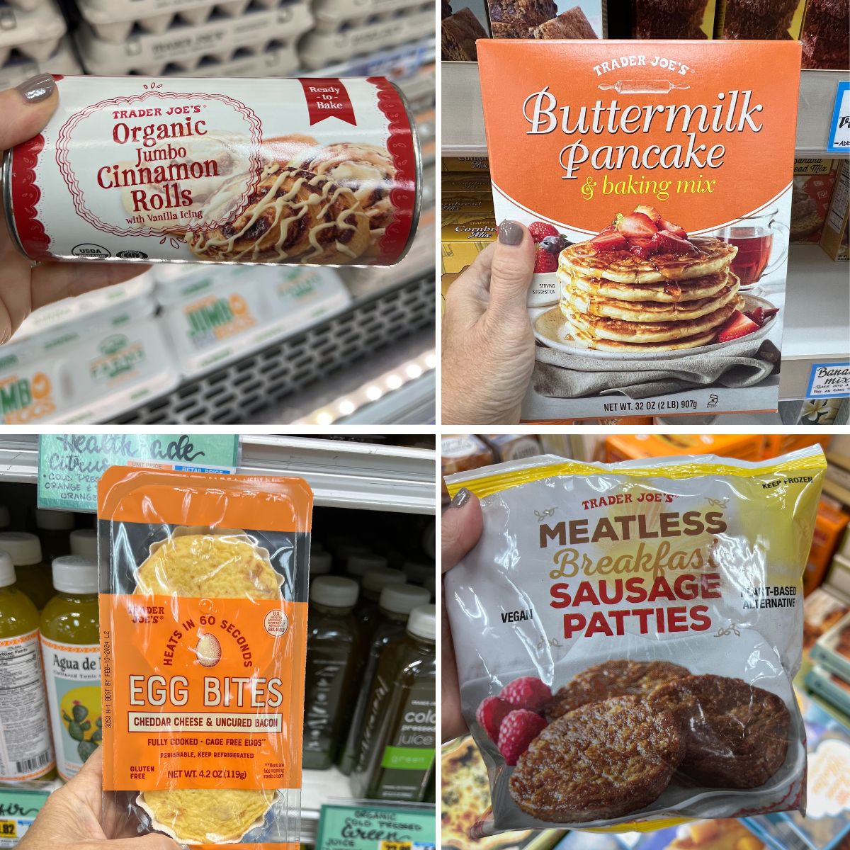 Trader Joe's breakfast food.
