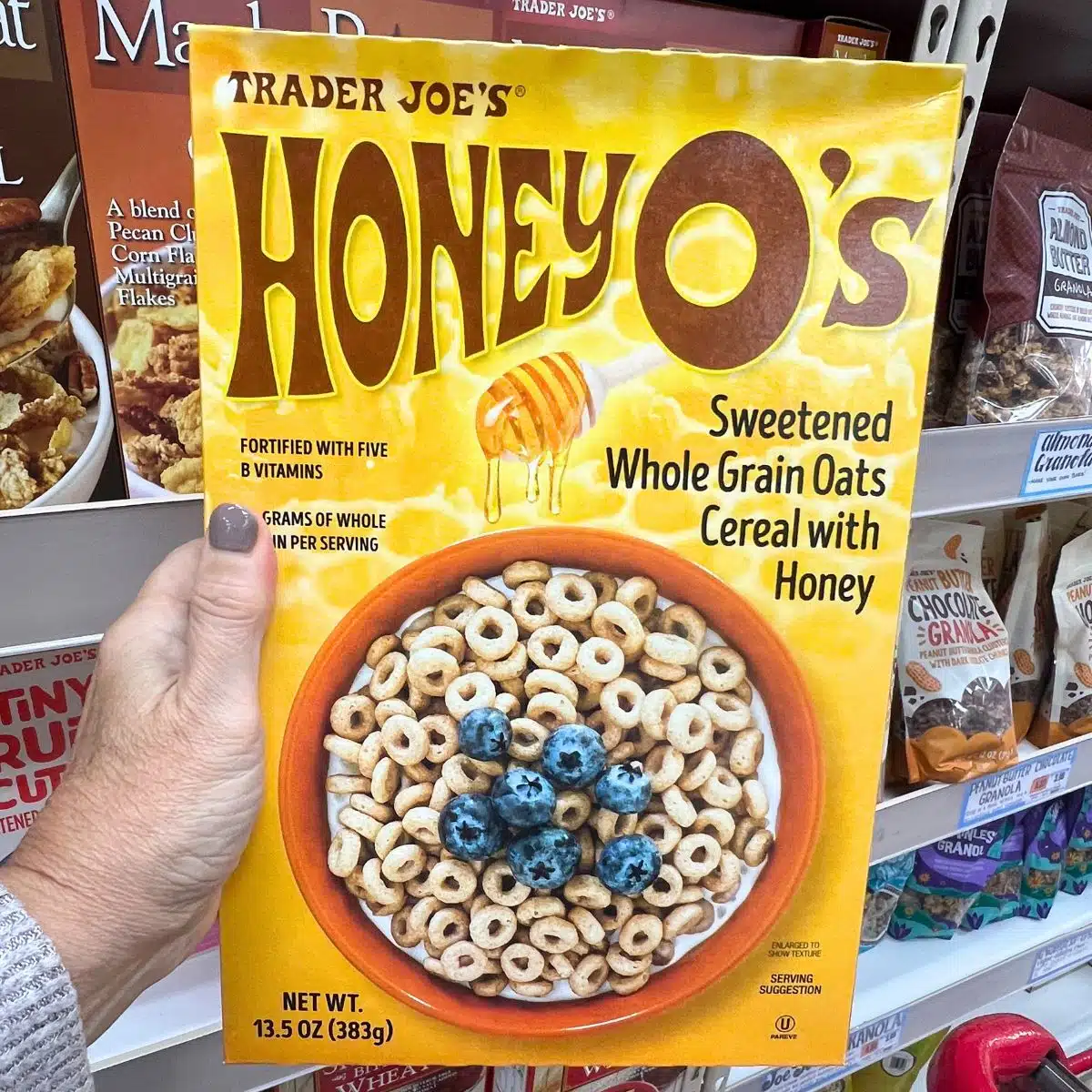 Trader Joe's Honey O's.