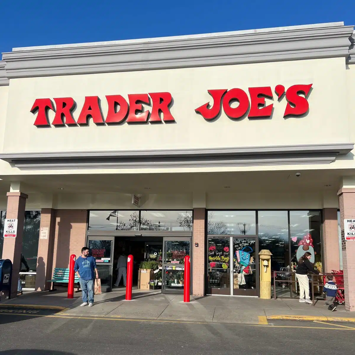 Trader Joe's storefront.